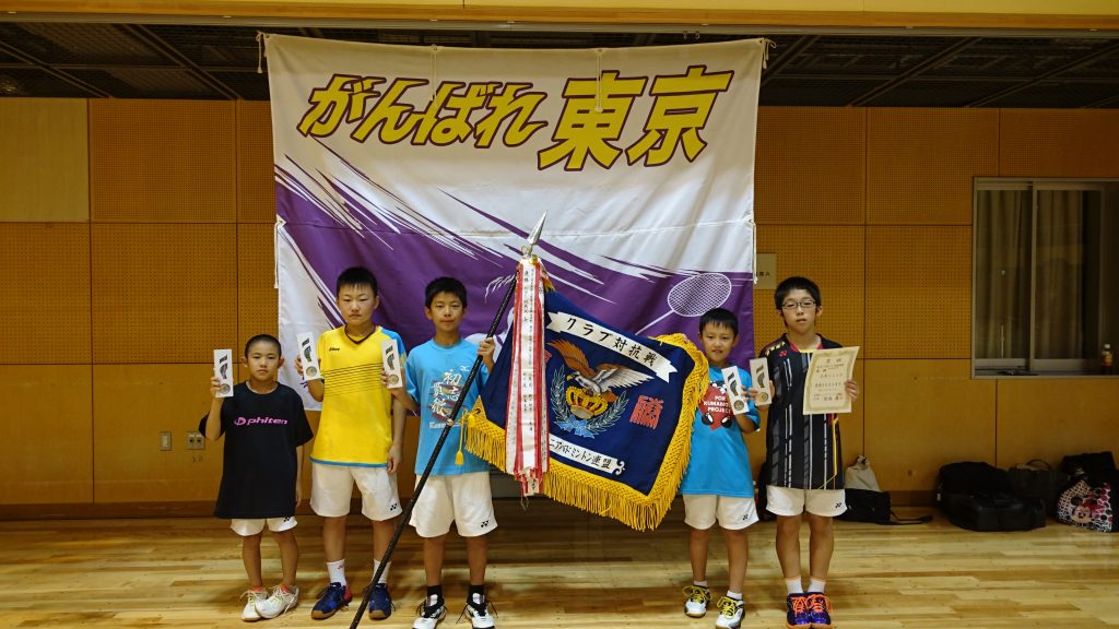 男子代表優勝チーム写真